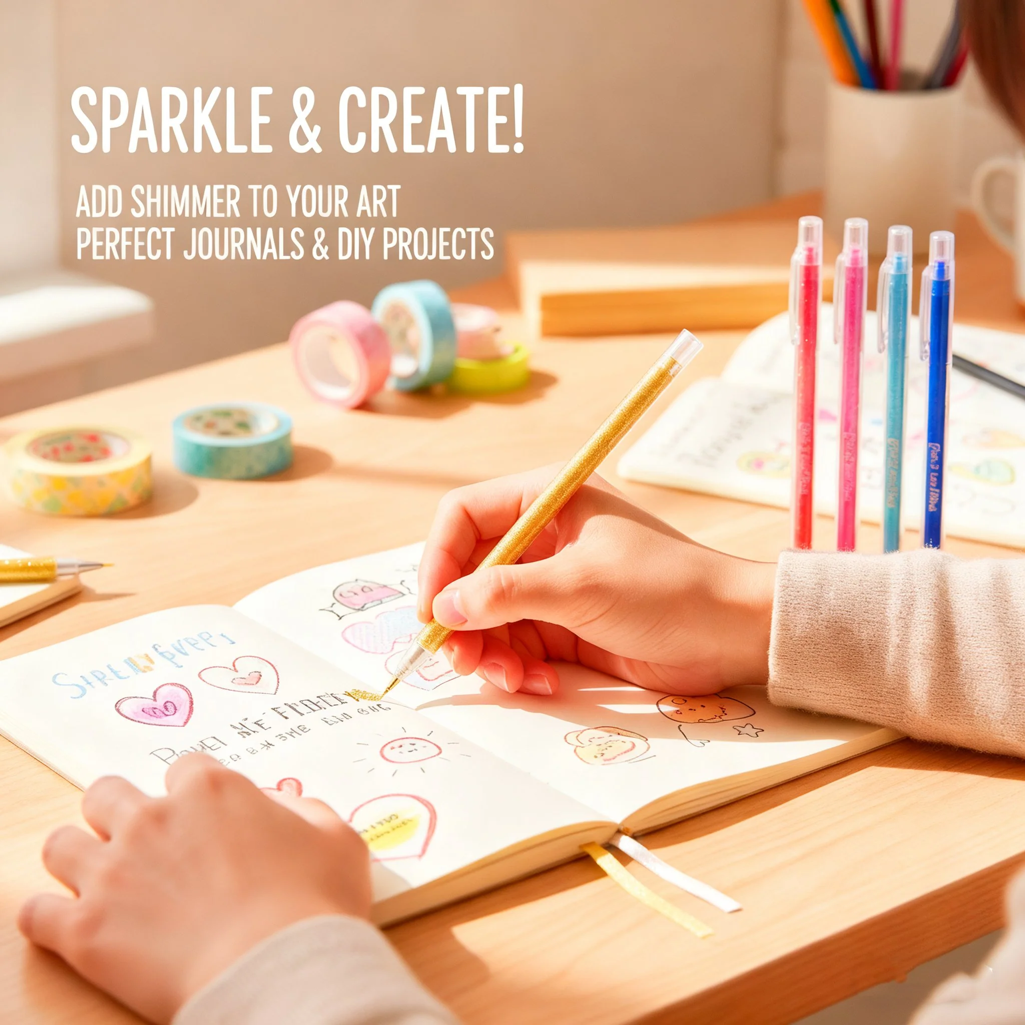 🔥🔥 Glitter Gel Pen Set🎁 - Image 3