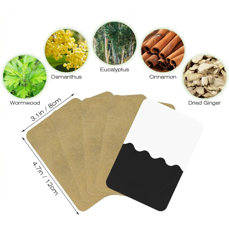 ⏳Time-Limited Special⏰ Ginger Pain Relief Patches – Natural Heat Therapy for Aches & Stiffness | Stick It Where It Hurts! 💆♀️