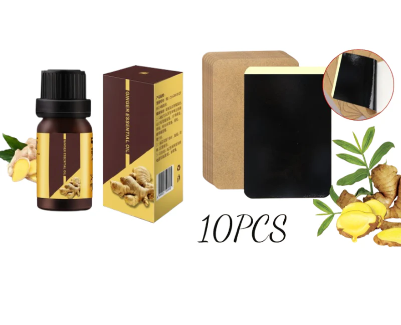 ⏳Time-Limited Special⏰ Ginger Pain Relief Patches – Natural Heat Therapy for Aches & Stiffness | Stick It Where It Hurts! 💆♀️ - Image 16