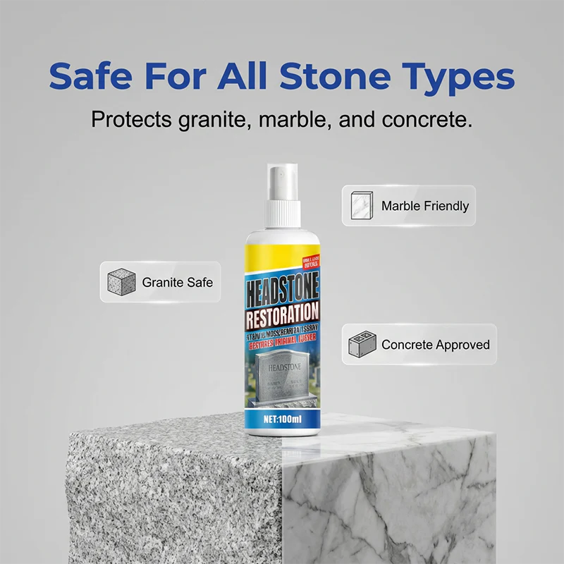 ā°šHeadstone Cleaning & Restoration Spray ā Remove Stains Instantly - Image 3