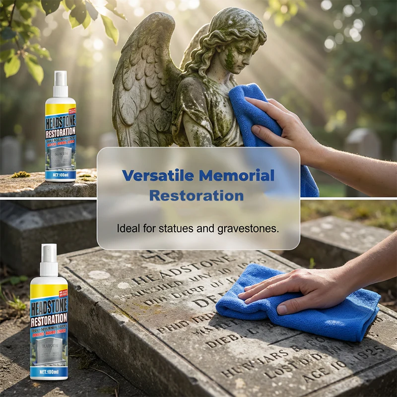 ā°šHeadstone Cleaning & Restoration Spray ā Remove Stains Instantly - Image 6