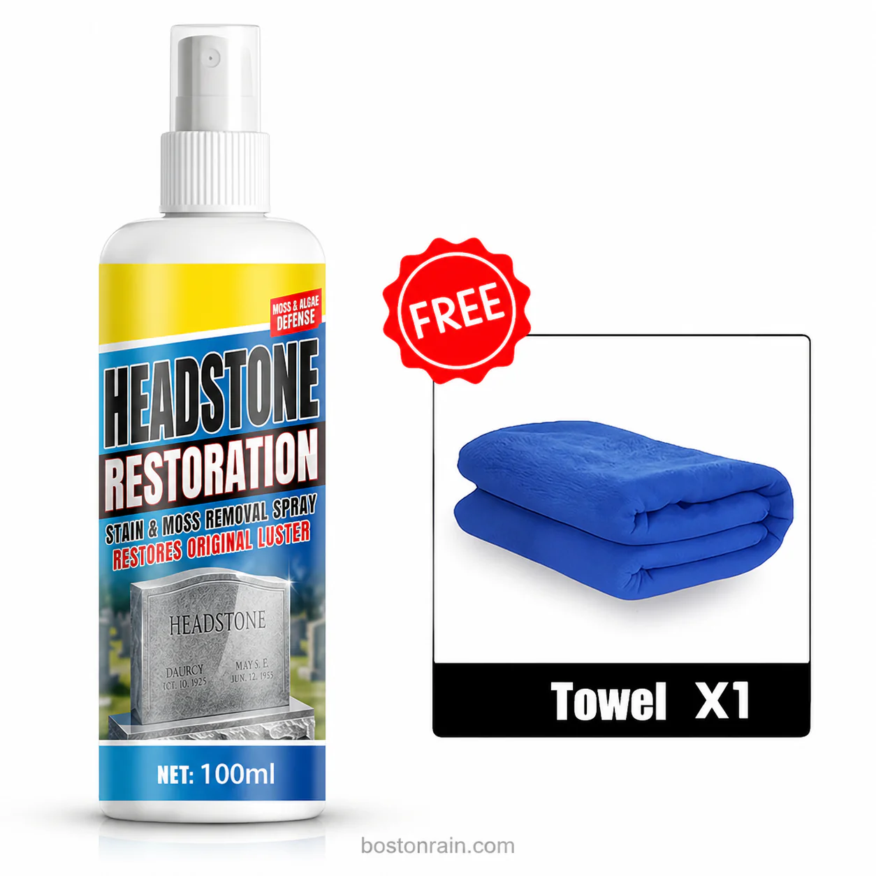 ā°šHeadstone Cleaning & Restoration Spray ā Remove Stains Instantly - Image 8
