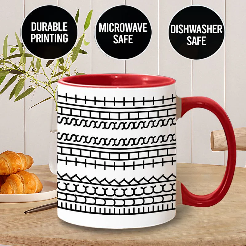 Hidden Message Coffee Mug Unique Gift for Work Bestie - Image 4