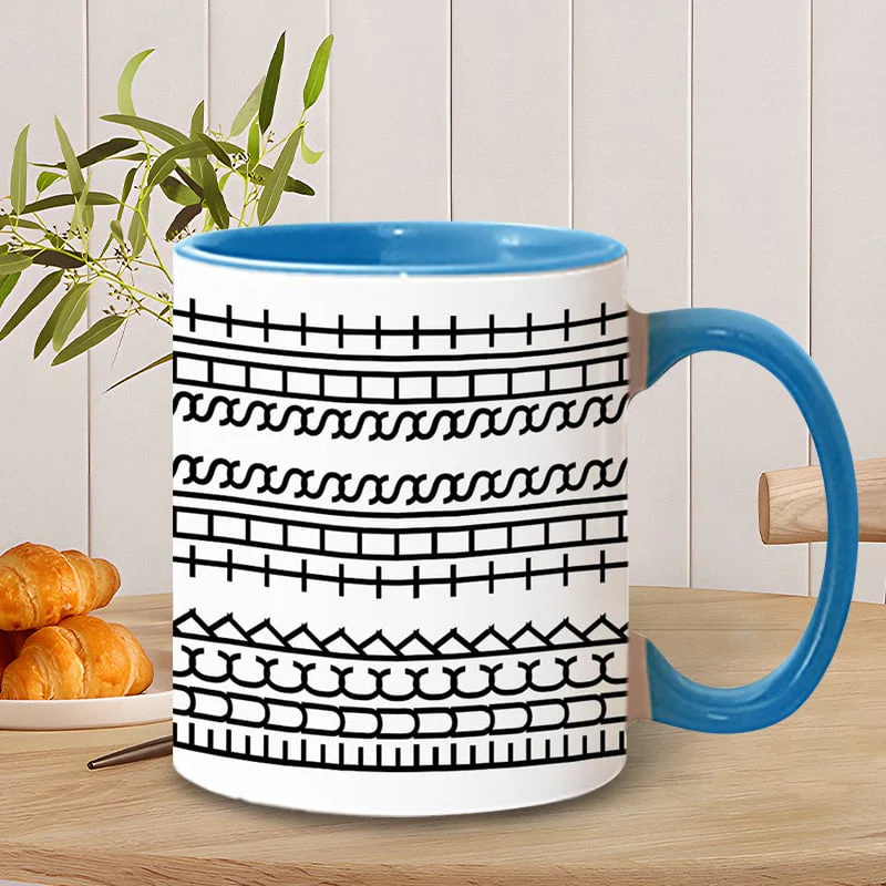 Hidden Message Coffee Mug Unique Gift for Work Bestie - Image 6