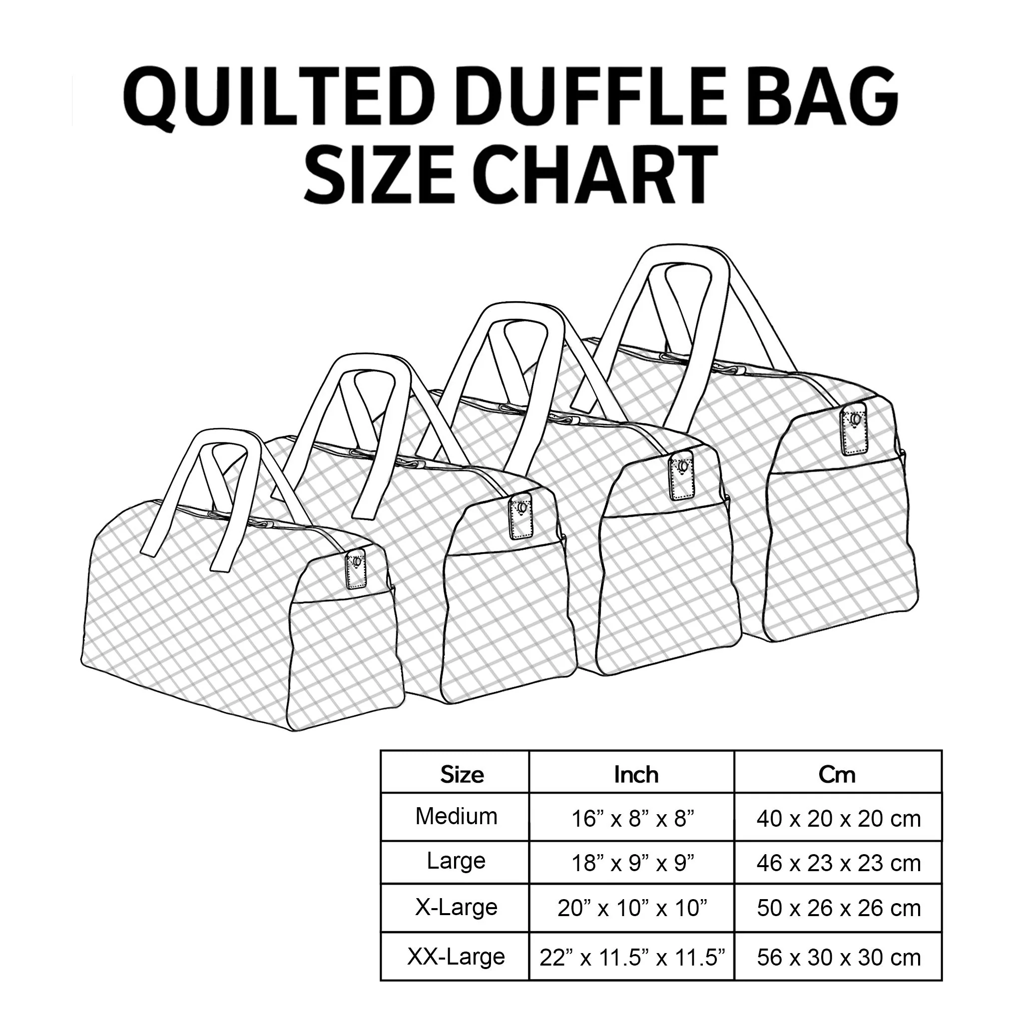 Hippie Journey Quilted Duffle Bag - Image 5