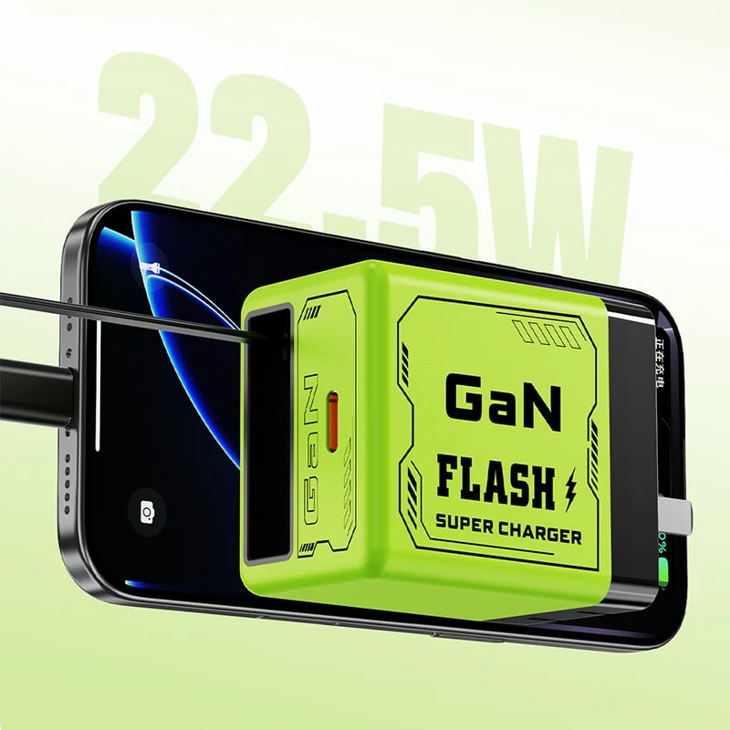š„W&O 2-in-1 GaN Compatible with 120W Fast Charger - Image 4