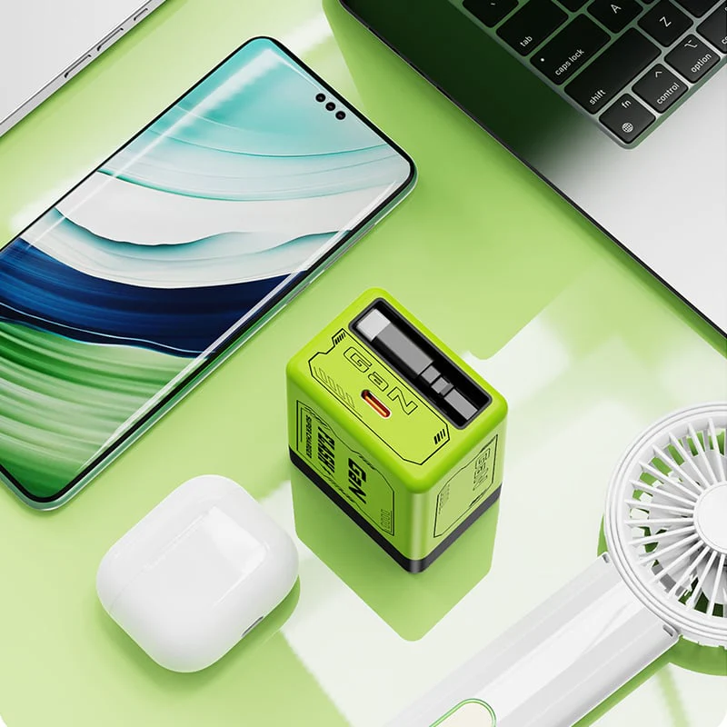 š„W&O 2-in-1 GaN Compatible with 120W Fast Charger - Image 5