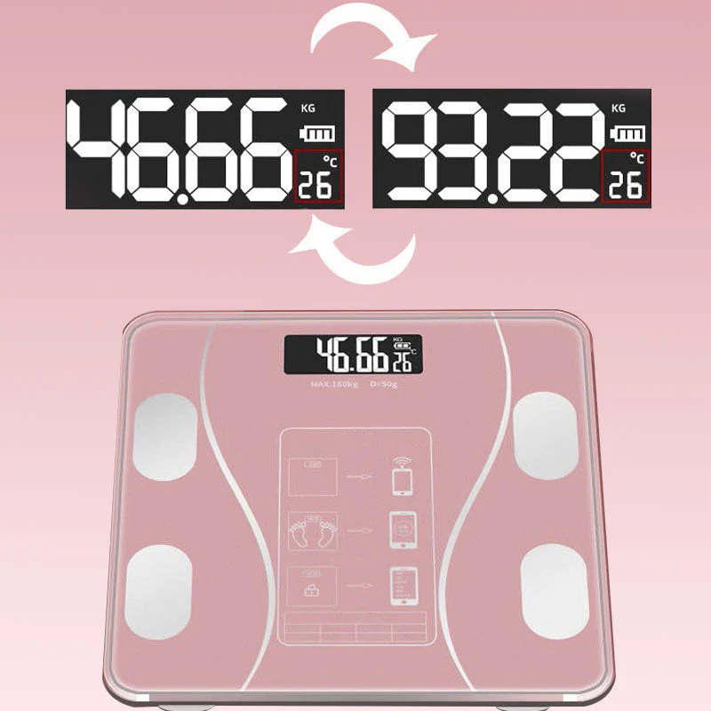 Smart BMI Digital Wireless Weight Scales with LCD Display - Image 10