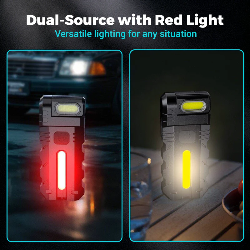 💎 💎 180° Rotating Head LED Work Light – Dual Beam, Magnetic Base & USB-C Rechargeable - Image 5
