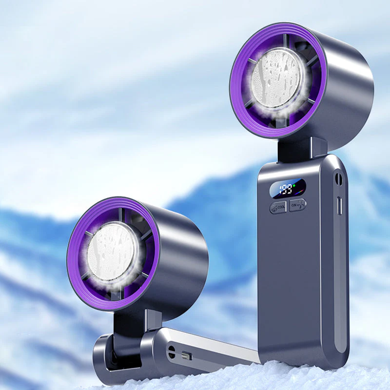 🔥Handheld Portable Fan with Ice Cooler - Image 10