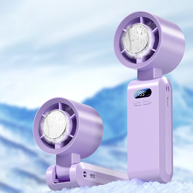 🔥Handheld Portable Fan with Ice Cooler - Image 12