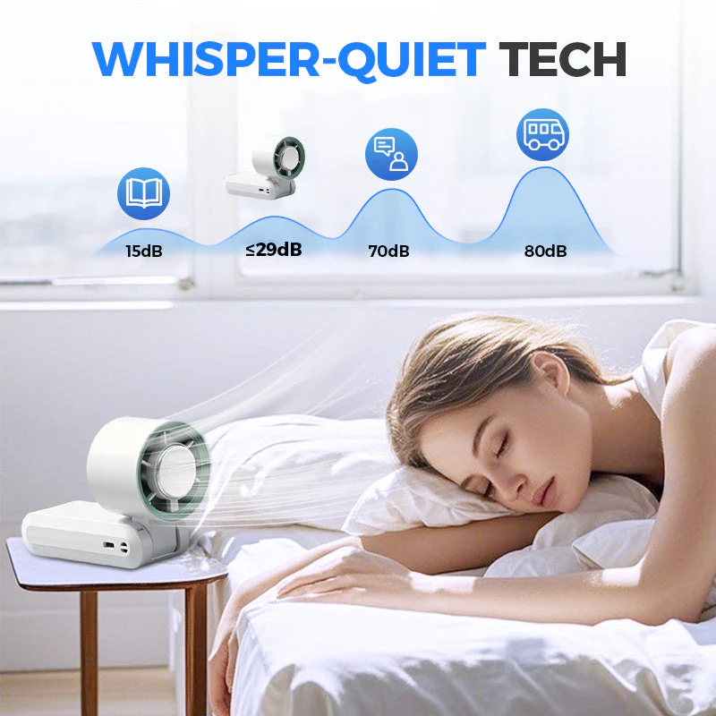 🔥Handheld Portable Fan with Ice Cooler - Image 5