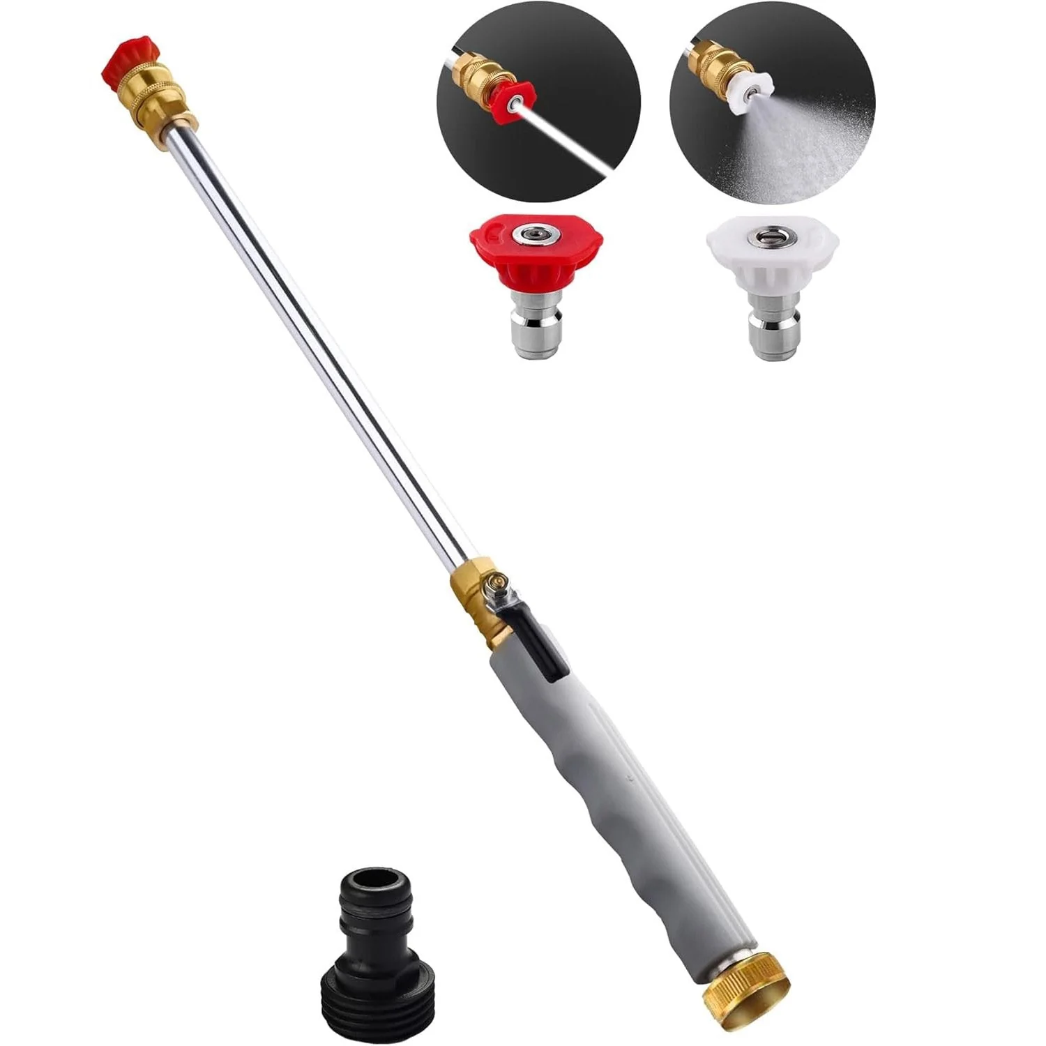 ๐ ๐2026 Hot Saleโจ - Jet Nozzle Power Washer for Garden Hose - Image 10