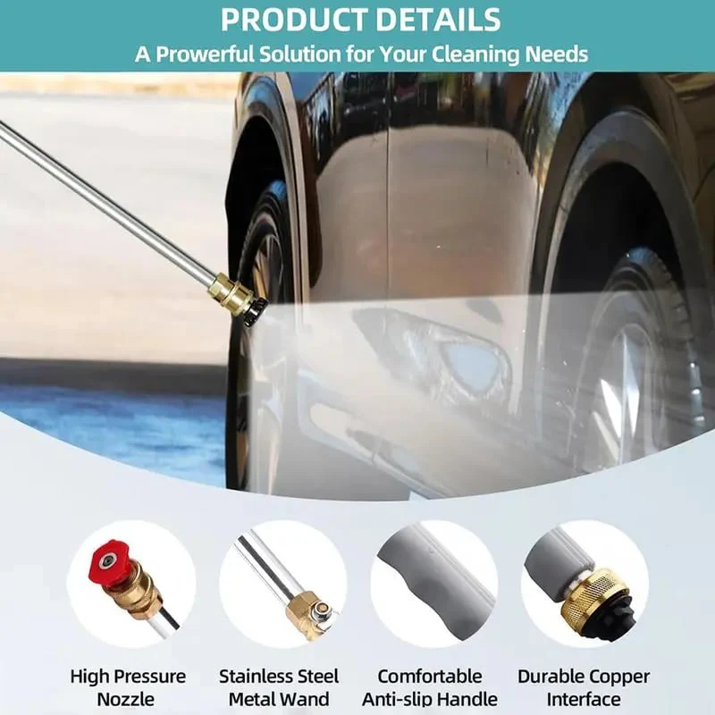 ๐ ๐2026 Hot Saleโจ - Jet Nozzle Power Washer for Garden Hose - Image 2