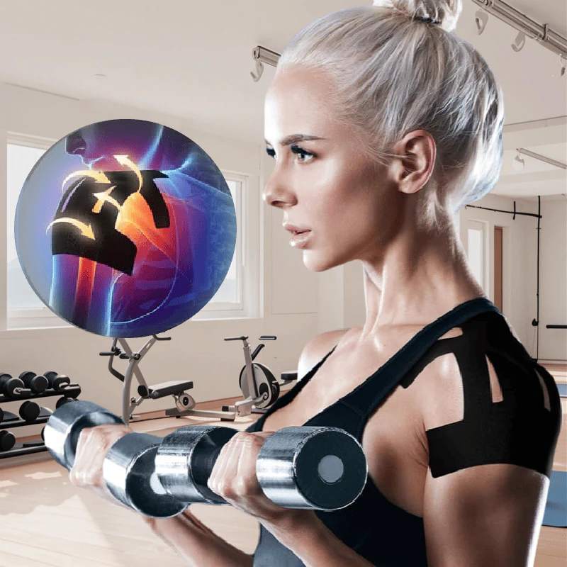 Kinesiology Tape for Shoulder Pain Relief (1 set 10 pc) - Image 6