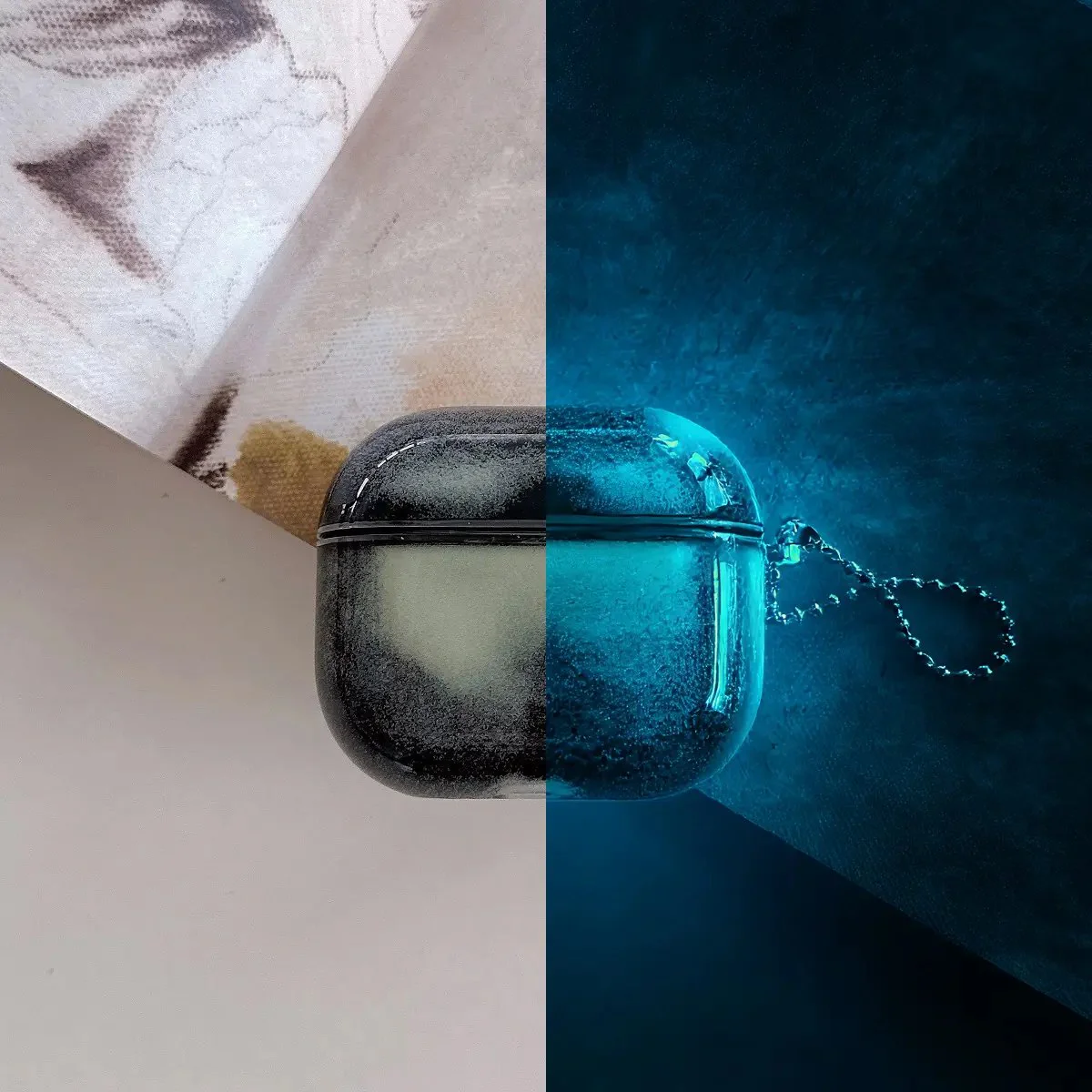 🔥ONLY TODAY 49% OFF🔥Luminous Quicksand AirPod Case - Image 2