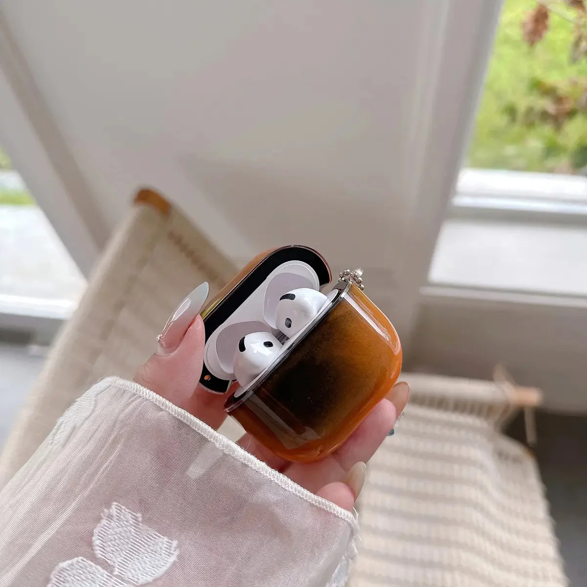 🔥ONLY TODAY 49% OFF🔥Luminous Quicksand AirPod Case - Image 6