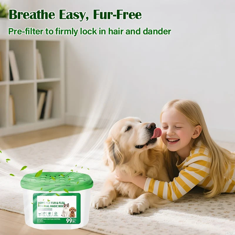 Home Pet Fur & Odor Removal Magic Box - Image 8