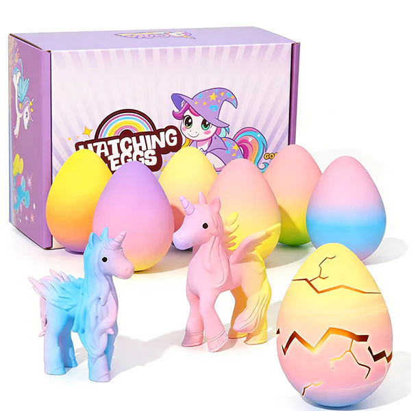 🦄 Magical Hatching Unicorn Eggs (6-Pack)