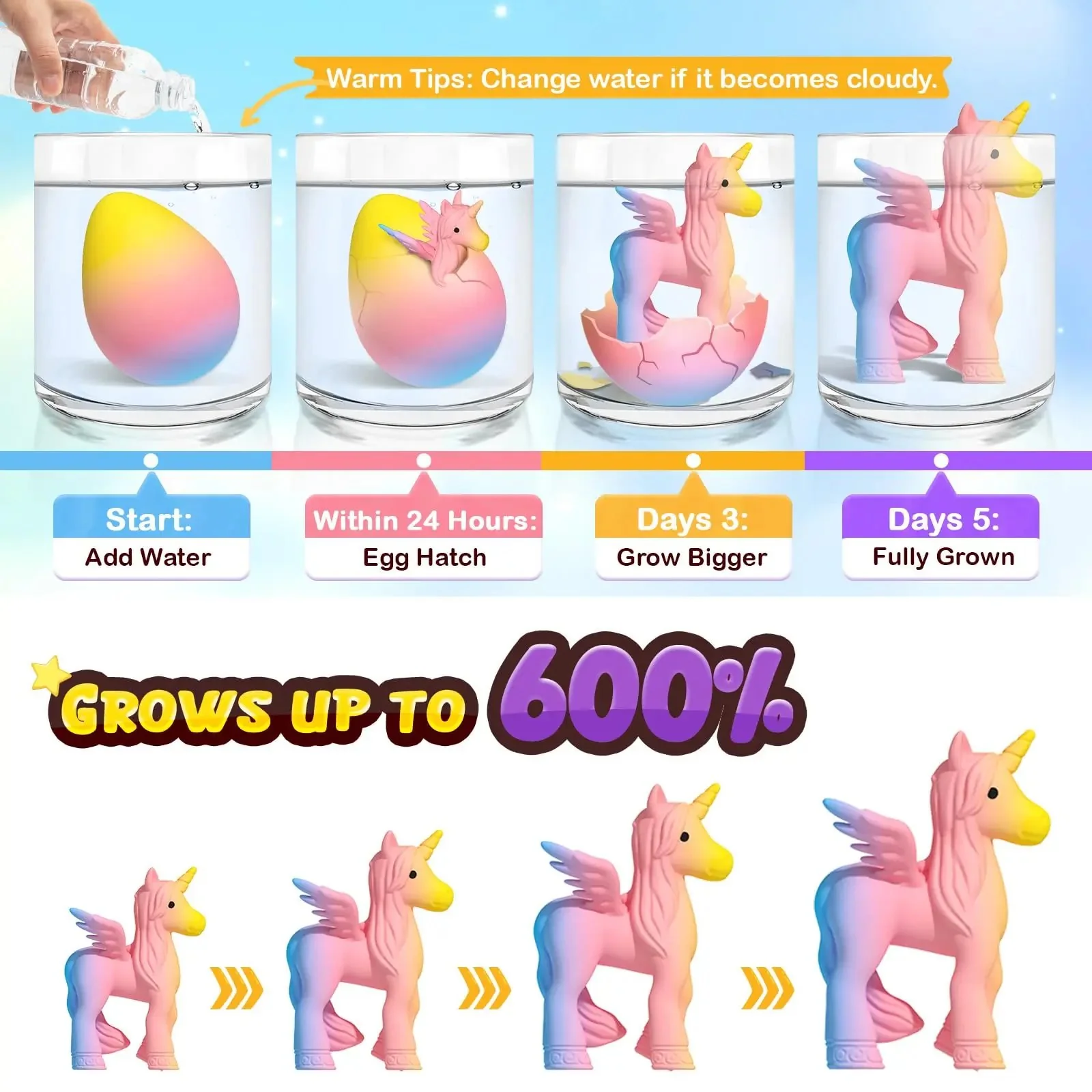 🦄 Magical Hatching Unicorn Eggs (6-Pack) - Image 7