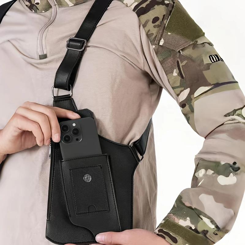 Premium Leather Adjustable Underarm Shoulder Bag for Men & Women - Image 3