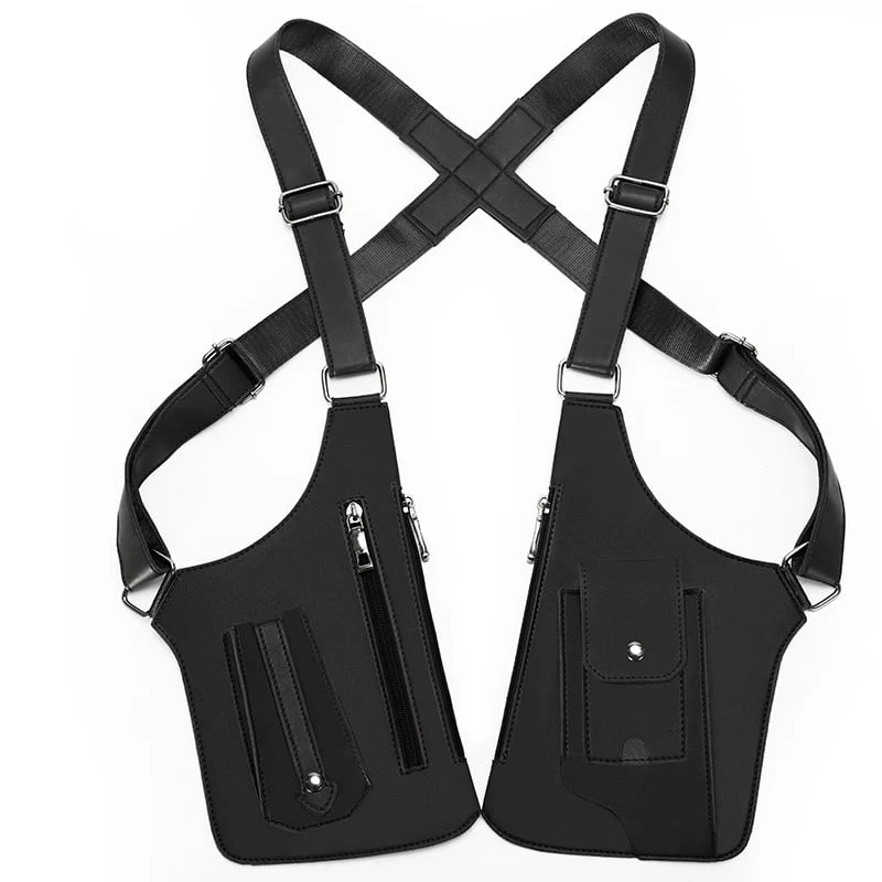 Premium Leather Adjustable Underarm Shoulder Bag for Men & Women - Image 5