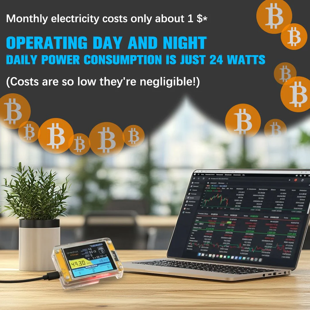 🔥MineOne Pro — Start mining Bitcoin safely from your desk — no setup, no noise. - Image 5