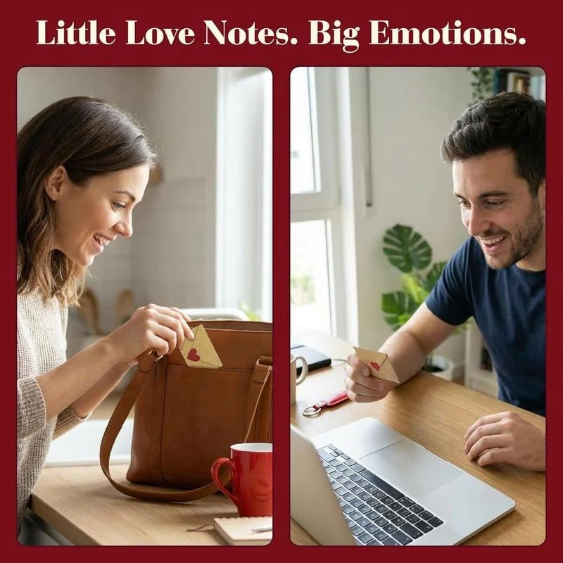 💖🌹DIY Love Notes Box – Mini Blank Cards & Envelopes ✨💖 - Image 2