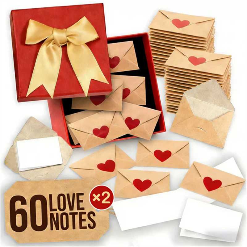 💖🌹DIY Love Notes Box – Mini Blank Cards & Envelopes ✨💖 - Image 6