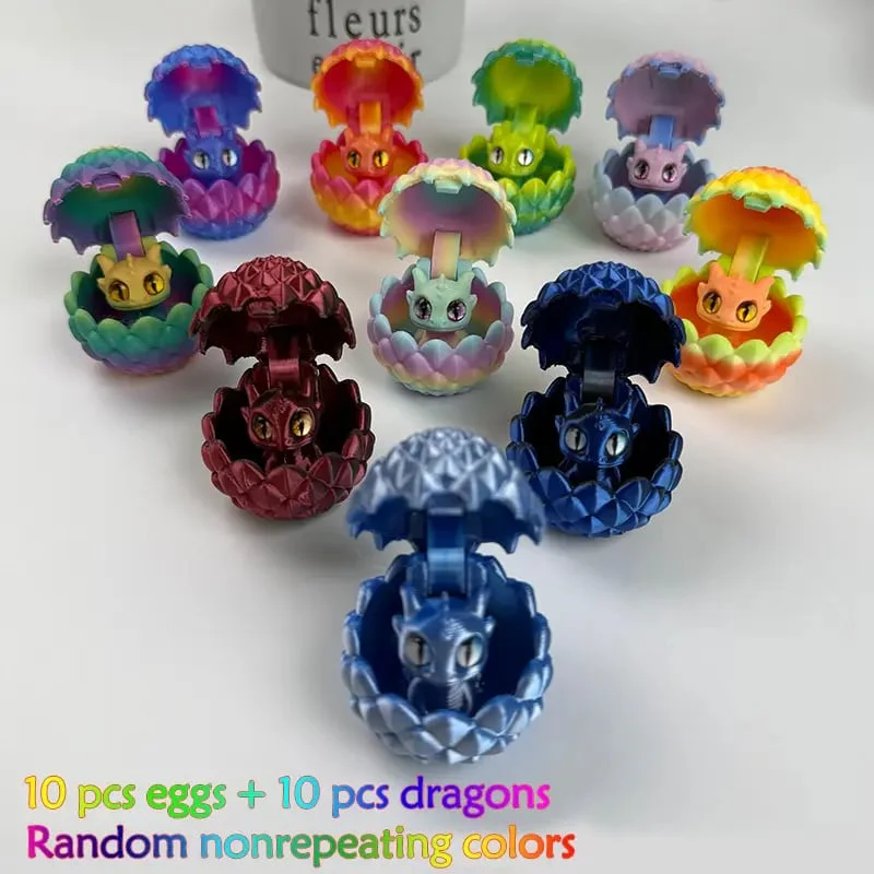 ❤️Your Sky Companions: 20-Piece Mini Dragon Egg Surprise Set✨🐉 - Image 2