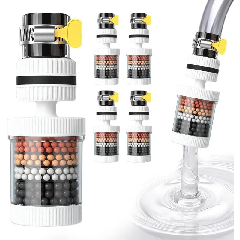Multi-Stage Faucet Water Purifier – 6-Layer Tap Filter with Easy Install