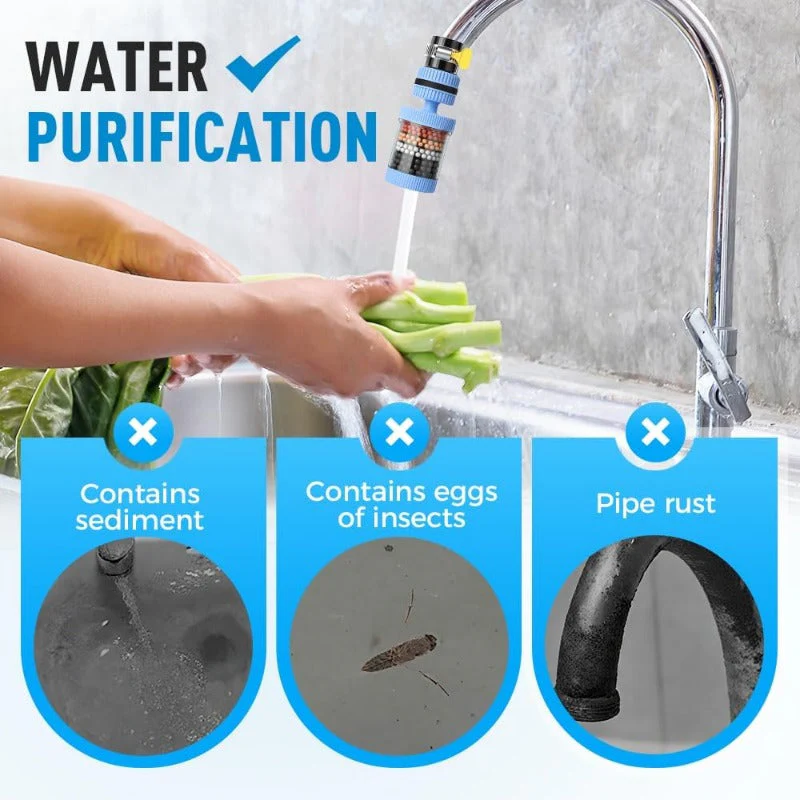 Multi-Stage Faucet Water Purifier – 6-Layer Tap Filter with Easy Install - Image 6