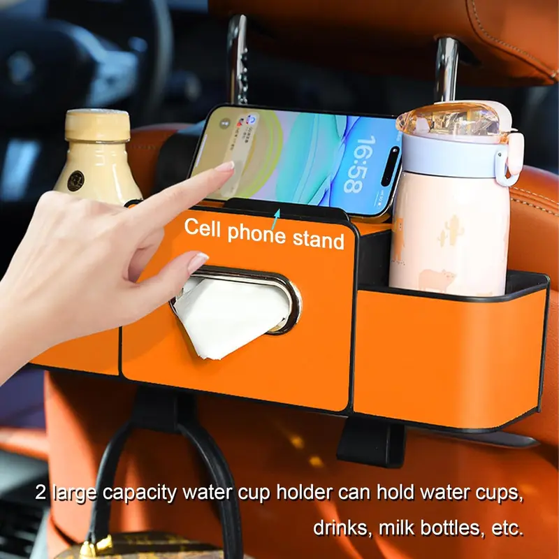 Multifunctional Car Back Seat Storage Organizer - Image 6