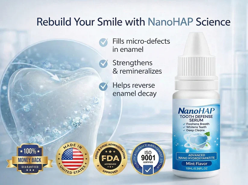 Tiktrove⢠NanoHAP Tooth Defense Serum