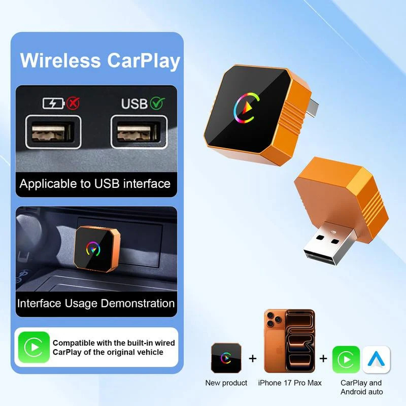 🔥 Black Friday Early Access: Upgrade to Wireless CarPlay 2026 Adapter 🚀📱 (iPhone/Android) - Image 2