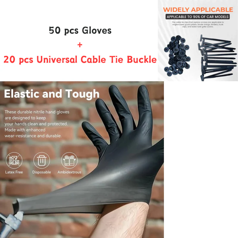 🎁 Nitrile Pro Gloves – Heavy Duty, Slip & Stain Resistant, Scratch Resistant - Image 13