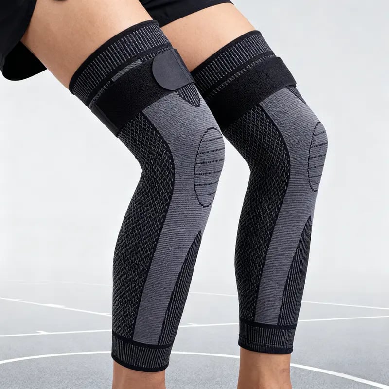 š„Hot Saleš„Warm Knee & Leg Sleeve | Non-Slip Long Cotton Sleeve for Fall/Winterļ¼1 set 2 pcsļ¼ - Image 2