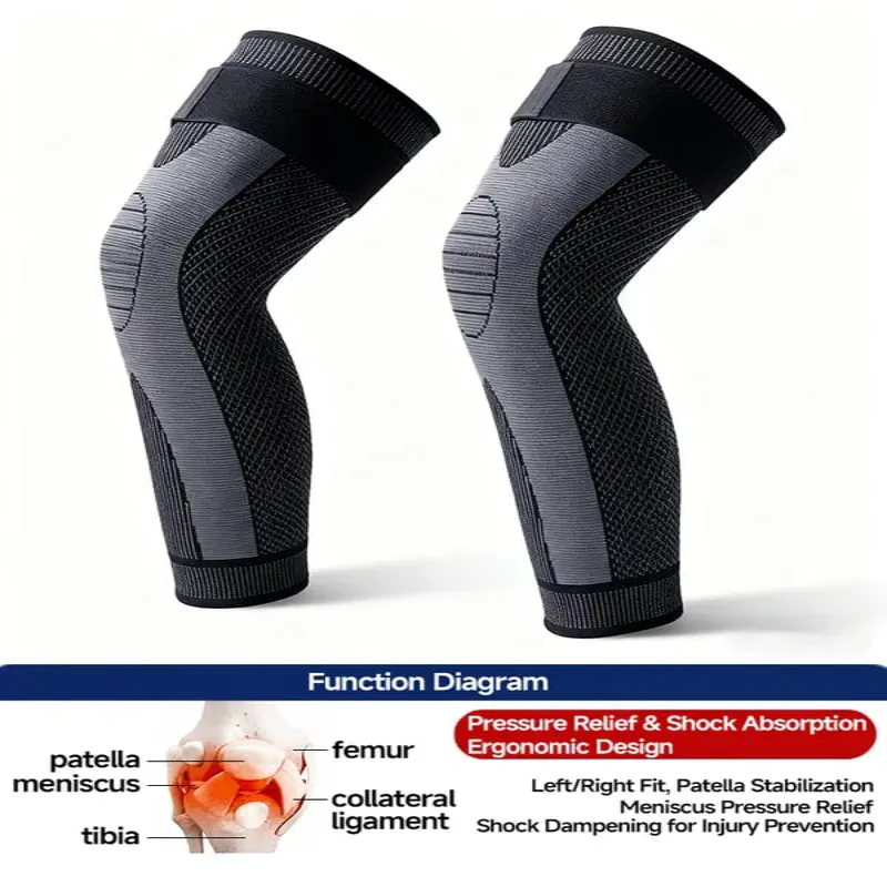 š„Hot Saleš„Warm Knee & Leg Sleeve | Non-Slip Long Cotton Sleeve for Fall/Winterļ¼1 set 2 pcsļ¼ - Image 7