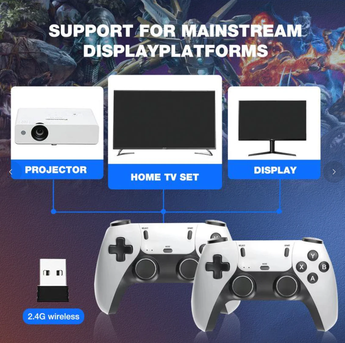 Tiktrove  - [ 40,000+ NOSTALGIC GAMES + 2 FREE CONTROLLERS ] - Image 2