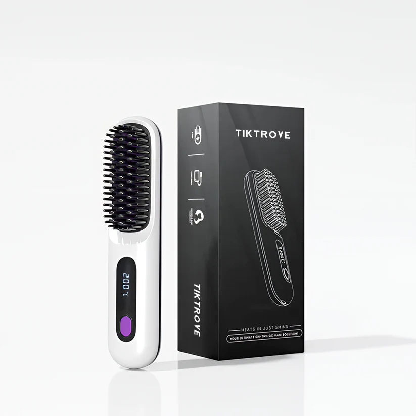 Portable Straightener Brush - GoBrush PRO - Image 13