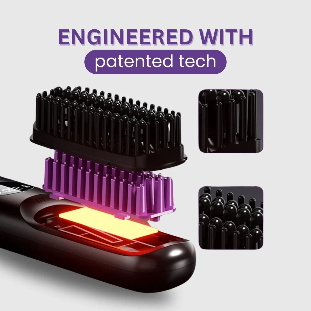 Portable Straightener Brush - GoBrush PRO - Image 5