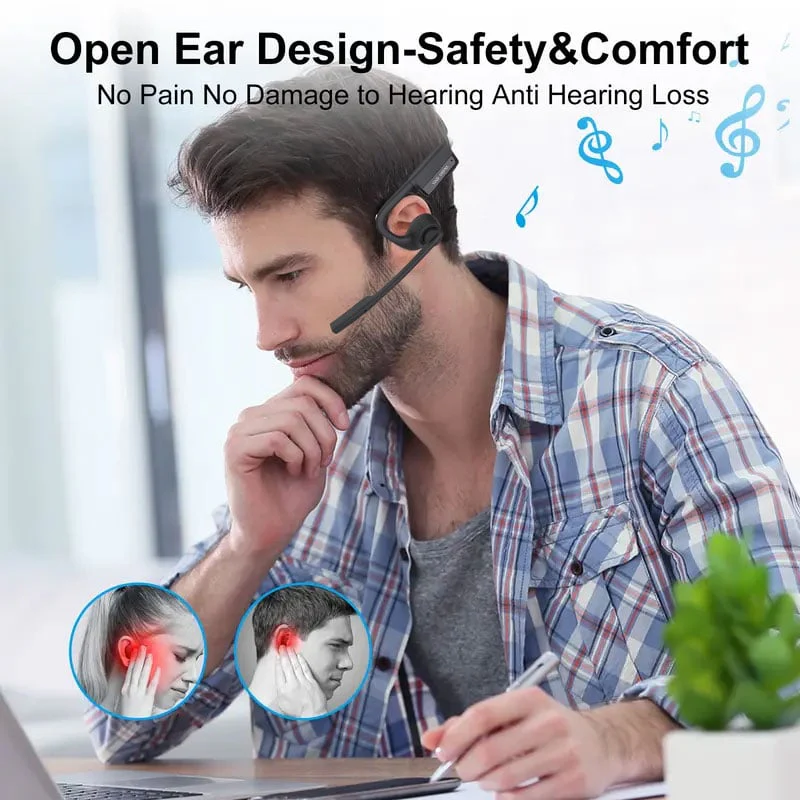 🔥 Open Air Conduction Wireless Bluetooth Headset with Microphone - Image 7