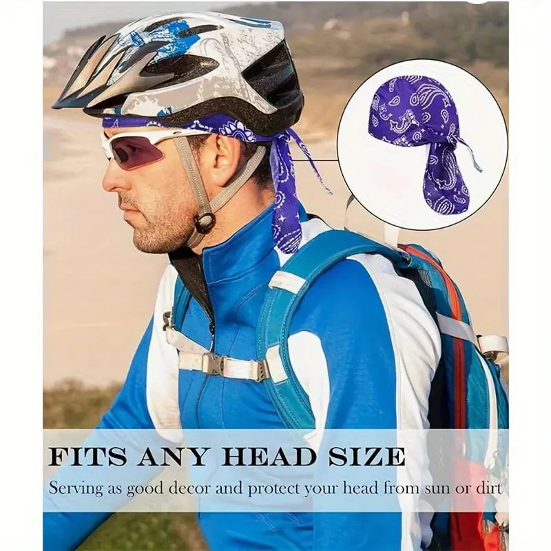 Paisley Cooling Headscarf Cap - Image 16