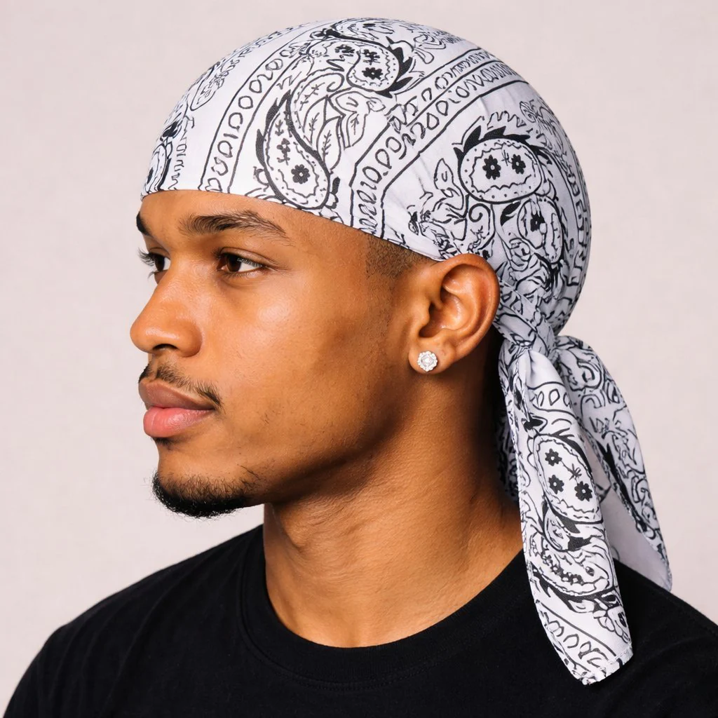 Paisley Cooling Headscarf Cap - Image 6