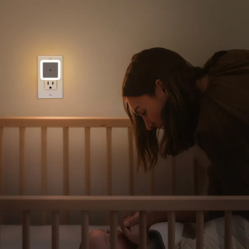 🔥Night Lights Plug into Wall 6-Pack, Plug in Night Light, Dusk to Dawn Nightlight Led Night Lights✨ - Image 2