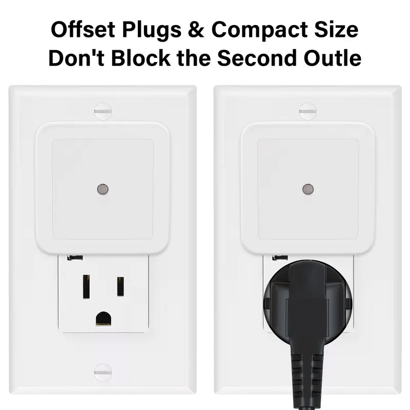 🔥Night Lights Plug into Wall 6-Pack, Plug in Night Light, Dusk to Dawn Nightlight Led Night Lights✨ - Image 4