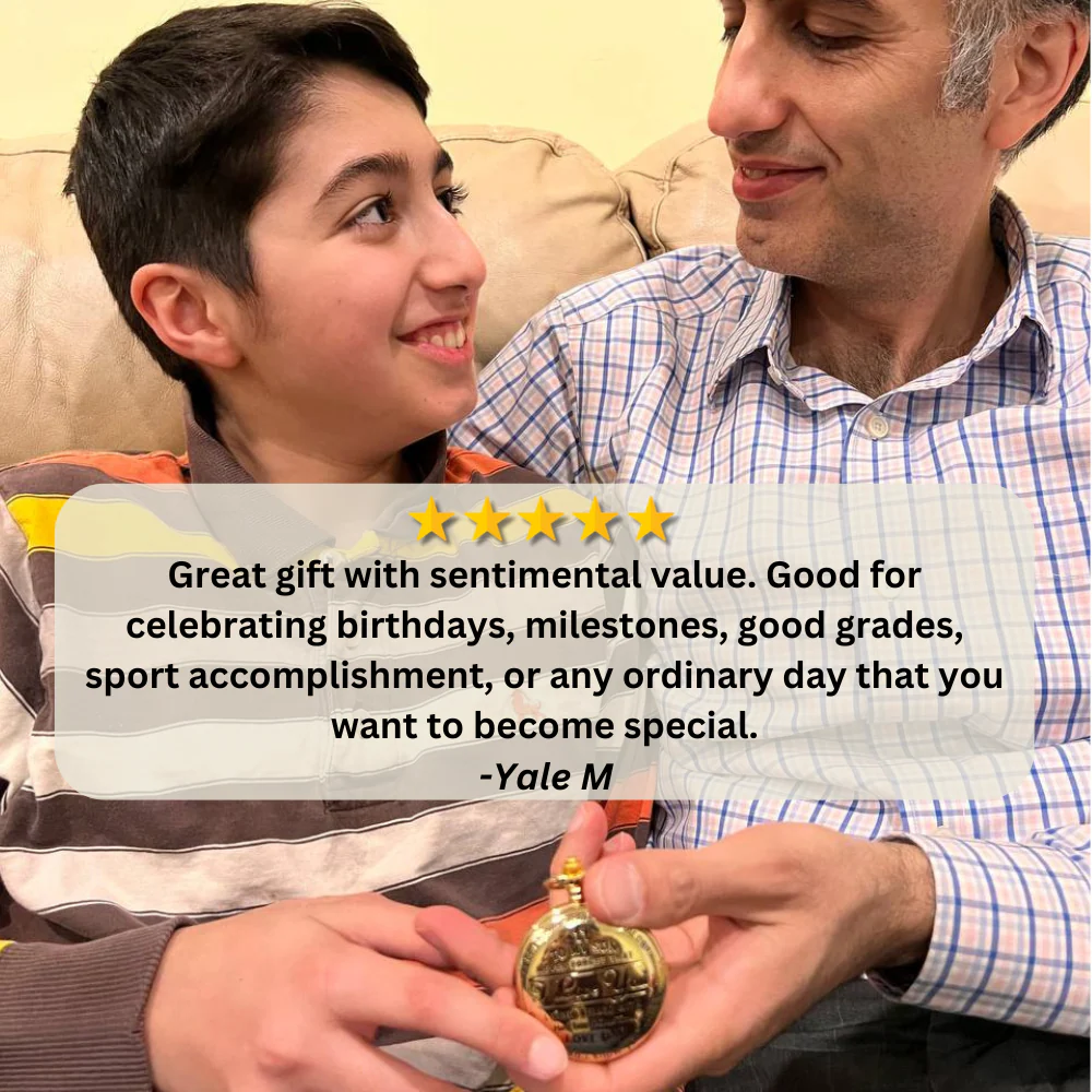 To My Son / From Dad - Luxury Vintage Pocket Watch Gift - Image 6
