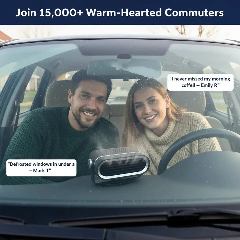 2-in-1 Portable Car Heater with 360° Rotation - Image 6