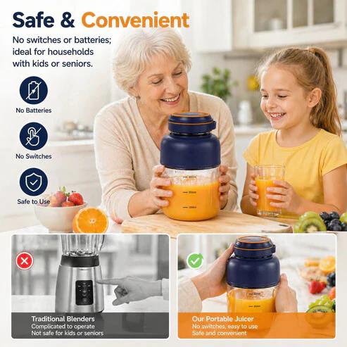 Portable Household Appliances Juicer - Image 2