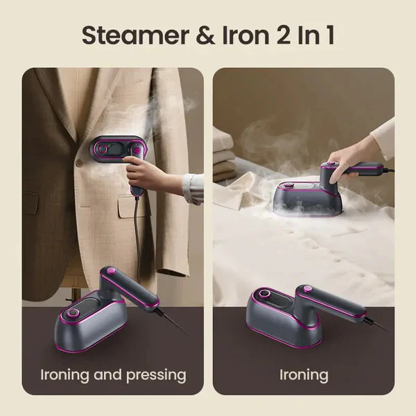 Portable Steam Iron & Clothes Steame - Image 6